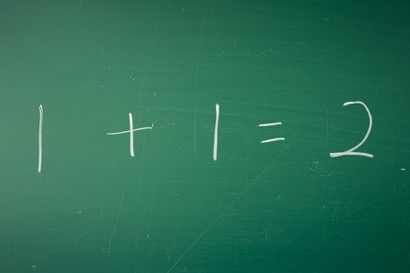 Blank green chalkboard, blackboard texture with copy space