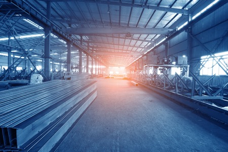 Steel production at the metallurgical plantのeditorial素材