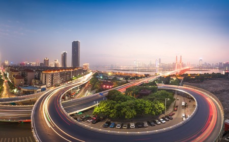 City overpassの写真素材