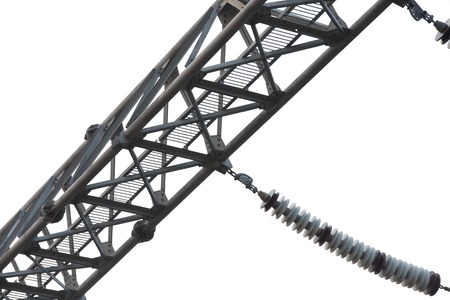 High voltage power transformer substation
