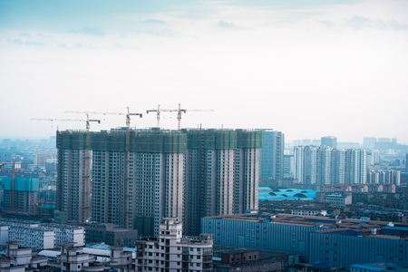 construction siteのeditorial素材