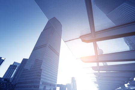 Shanghai world financial center skyscrapers in lujiazui groupのeditorial素材