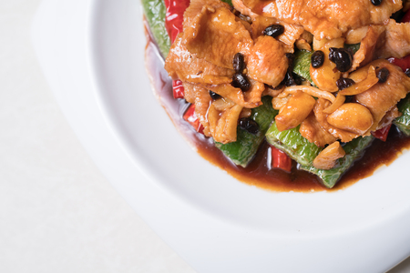 sweet and sour porkの写真素材