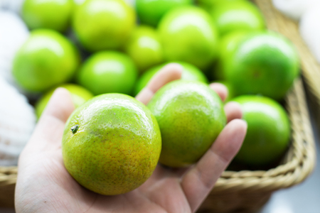 Fresh mandarin oranges textureの写真素材