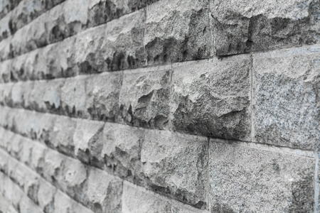 close up of stone wall textureの写真素材