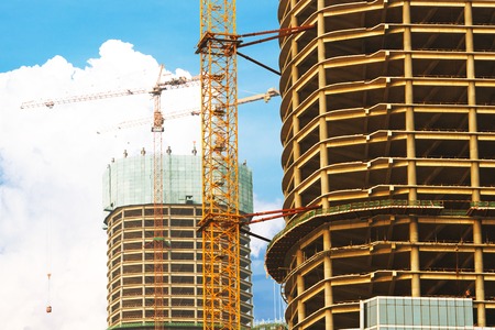 construction siteの写真素材