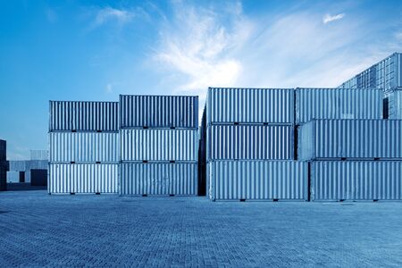 harbor freight,blue toned images.の写真素材