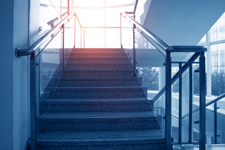 Stairs from underground upwardのeditorial素材