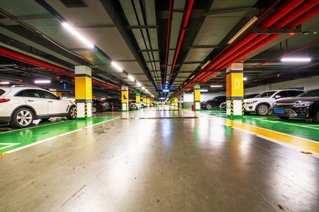 underground parkingのeditorial素材
