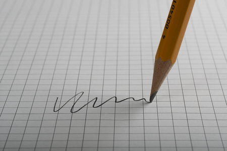 Pencil writingの写真素材