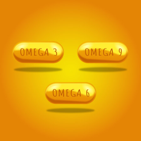 Vitamin essential amino acids fish oilの写真素材