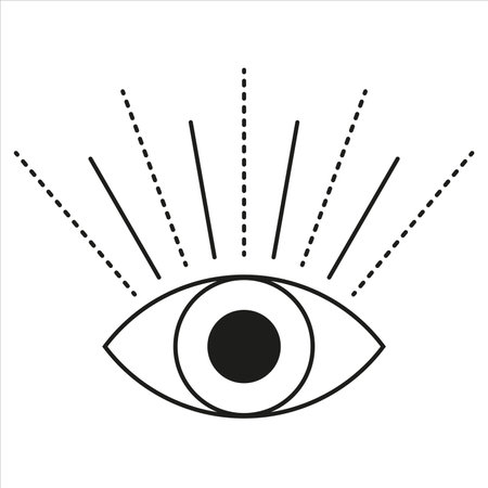 Mystical element for esoteric designのイラスト素材