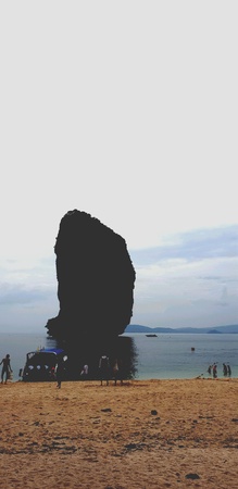 Summer beach viewの素材