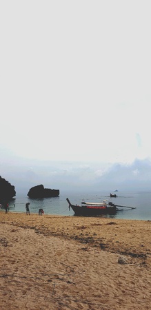 Summer beach viewの素材