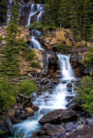 Tangle Falls horizontalの写真素材