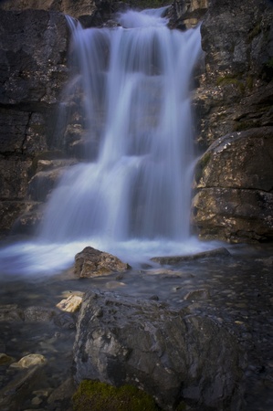 Tangle Falls Albertaの写真素材
