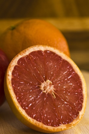 red grapefruitの写真素材