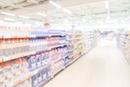 Blurred background-abstract blur shopping mall store interior.の写真素材