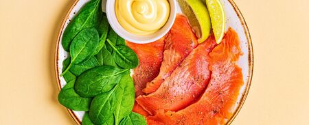 Ketogenic diet food, healthy meal concept, top view, copy space.の写真素材