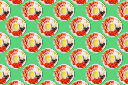 Pattern of ketogenic diet food, healthy meal concept.の写真素材