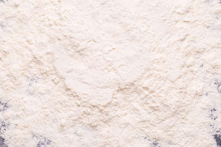 Baking or cooking, flour. Top view.