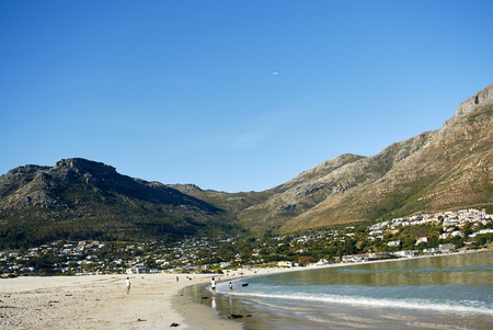 Hout Bay (Afrikaans: Houtbaai, meaning "Wood Bay") is a town near Cape Town, South Africaの写真素材