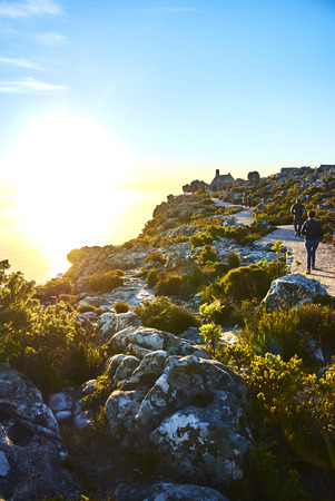 Table Mountain National Park, previously known as the Cape Peninsula National Park, is a national park in Cape Town, South Africaの写真素材