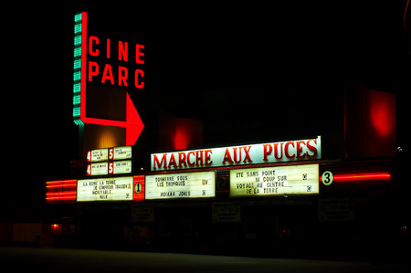 Cine parc in Canadaのeditorial素材