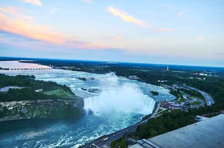 Views of Canada during different seasonsの写真素材