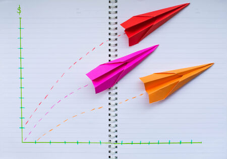 tree color paper planes competition