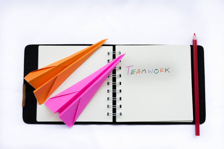 teamwork colorful concept for businessの写真素材
