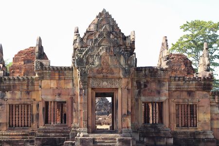 Prasat Hin Muang Tam in Thailand.の写真素材