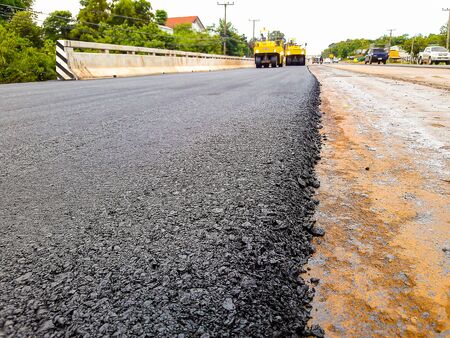 Road Roller Road Construction Machinery.の写真素材