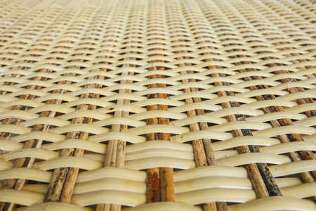 Wood background, Texture bamboo weave.の写真素材