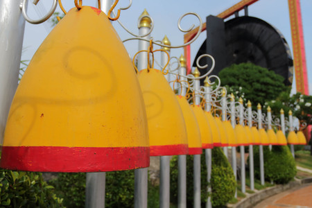 Bell In Measure.Ubonratchathani Thailand.