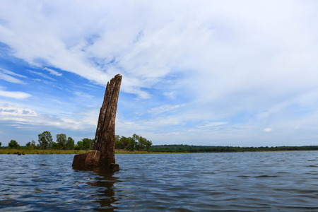 Sirindhorn dam. View of Sirindhorn dam Ubon Ratchathani Thailand.の写真素材