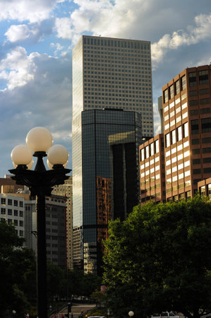 Downtown Denverの写真素材