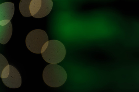 Bokeh with green backgroundの写真素材