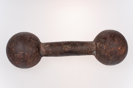 Old iron Dumbbell