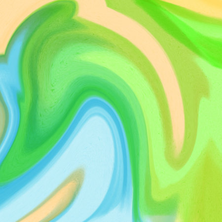Nature Summer Theme 8 5 Background Illustration Wallpaper Texture Green Blue Yellow
