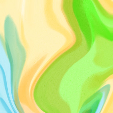 Nature Summer Theme 4 4 Background Illustration Wallpaper Texture Green Blue Yellow