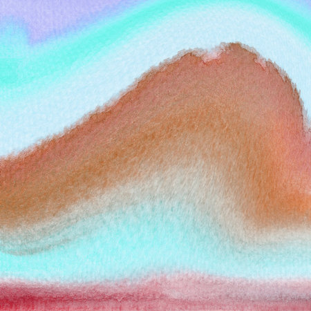 Watercolor Abstract 269 Background Illustration Wallpaper Textureの写真素材