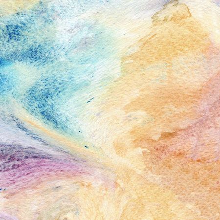Watercolor Abstract 281 Background Illustration Wallpaper Textureの写真素材