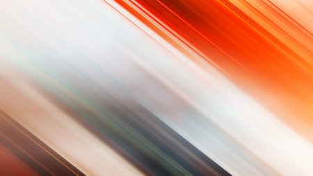 Bright colored blurred brushstrokes as multicolored flashes for an abstract background. Toned.の写真素材