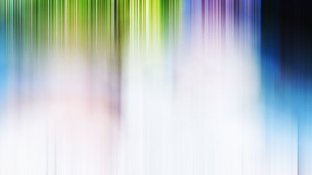 Psychedelic background based on blured brushstrokes of colored paint.の写真素材
