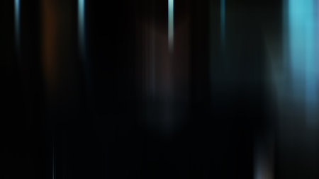 Abstract motion blur effect. Light and shadow on a black background.