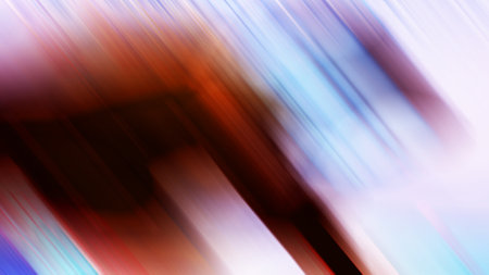 Bright colored blurred brushstrokes as multicolored flashes for an abstract background. Toned.