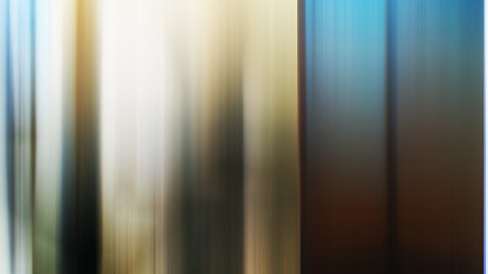 abstract background with vertical stripes of different colors, blurred background textureの写真素材