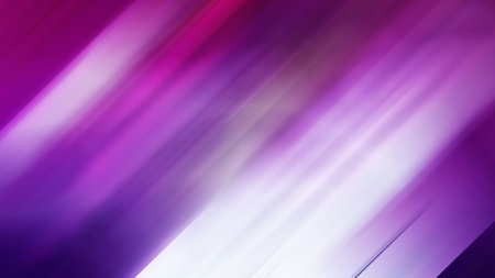Abstract background with blurred diagonal stripes in purple and white colors. Copy space.
