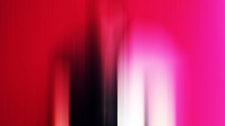 Abstract background with color blots, transitions and bends. Motion blur.